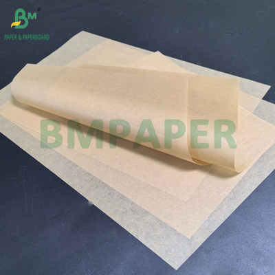 40 g de papier de cuisson recouvert de silicone papier naturel Kraft Deli résistant à la graisse