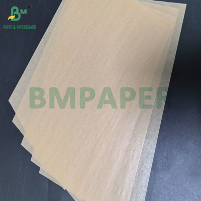 40 g de papier de cuisson recouvert de silicone papier naturel Kraft Deli résistant à la graisse