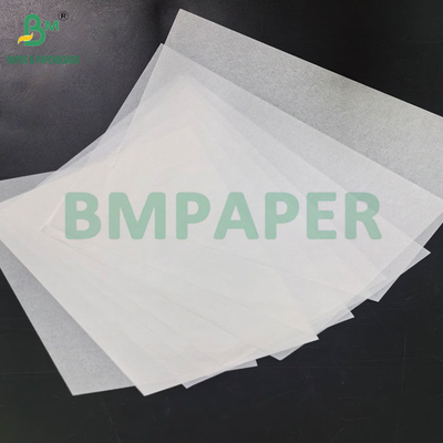 50 g de délicieux huile à l' épreuve de l' écologie Sandwich enveloppement en papier blanc blanchi rouleau