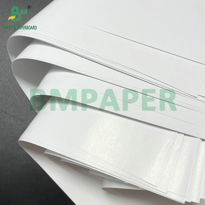 Papier d'art blanc 70g 80g C1S à une face brillante pour l'impression d'étiquettes
