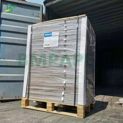 1.2mm 1.5mm 2 côtés revêtus de carton blanc stratifié pour les boîtes d'emballage cosmétiques 70x100cm
