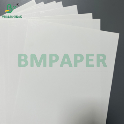 Ruloir de papier synthétique thermique recouvert d'un côté et de deux côtés en blanc 120 180 microns