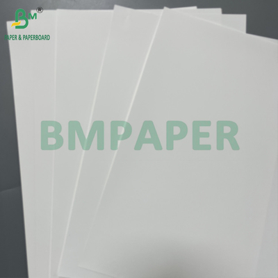 Ruloir de papier synthétique thermique recouvert d'un côté et de deux côtés en blanc 120 180 microns