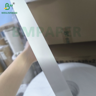 24 grammes de papier blanc et coloré pour boisson paille enveloppement individuel 25,5 mm 32 mm rouleau