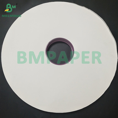 Papier d'emballage en paille blanche dégradable de qualité alimentaire de 24 gm 32 mm pour emballage de paille