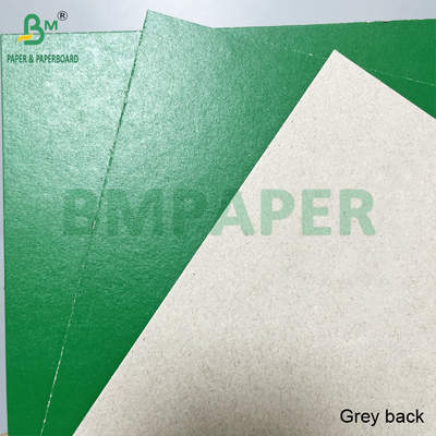 Bonne rigidité 1,2 mm Dos gris vert carton laqué laminé