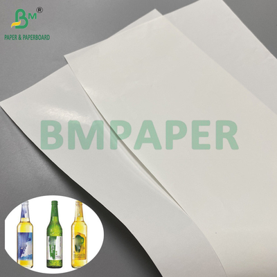 67 gm Papier blanc blanc blanc pour les bouteilles de bière