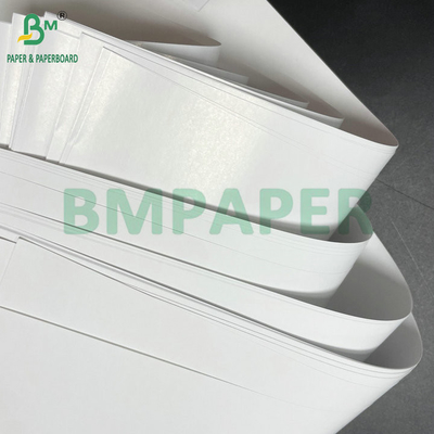 80g 90g Surface lisse à une face brillante C1S papier d'art pour l'impression d'étiquettes