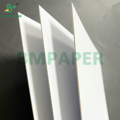 1 mm 1.1 mm double face en carton blanc dur enduit d'argile pour carton cadeau