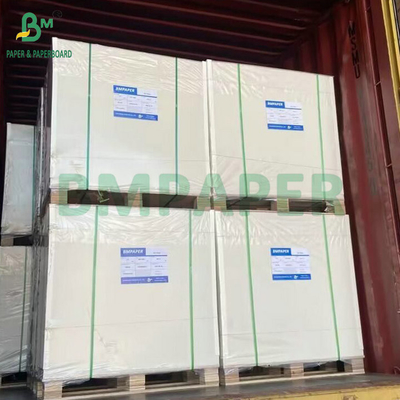 1 mm 1.1 mm double face en carton blanc dur enduit d'argile pour carton cadeau