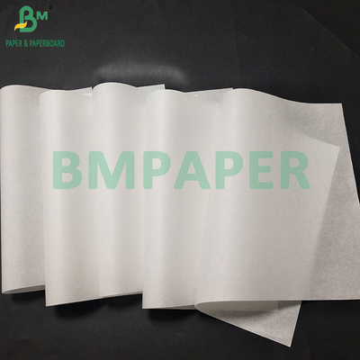 60gm Kit7 Papier à l'épreuve de la graisse blanchi pur pour l'emballage des kebabs