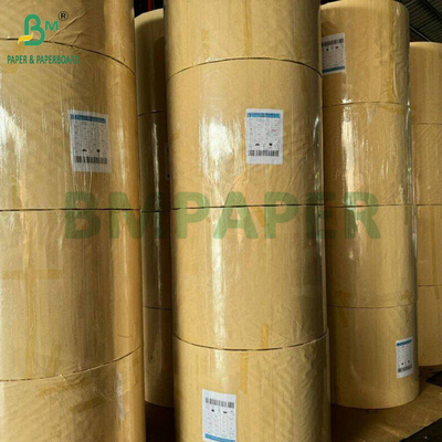 Pâte de bois vierge 70g 80g 90g Ciment Kraft naturel sacs de papier rouleaux