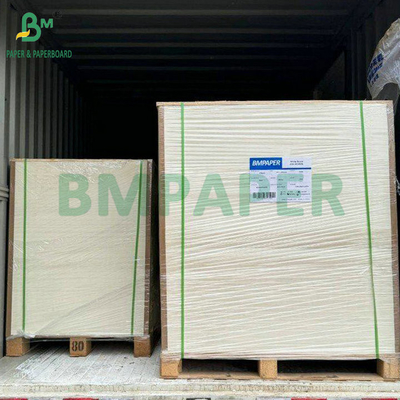 Carton absorbant l'eau à haute pulpe 1 mm 1,4 mm Tissu de bière blanc