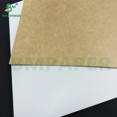 200-365g CKB Carton pliable Carton en papier kraft recouvert de blanc