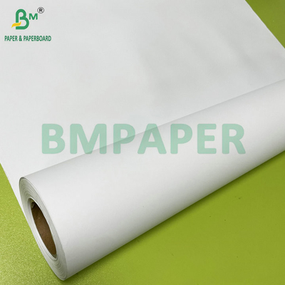 Ultra Blanc 20# Rolls de papier à enchevêtrement pour le graphiqueur CAD grand format 36 pouces x 500 pieds