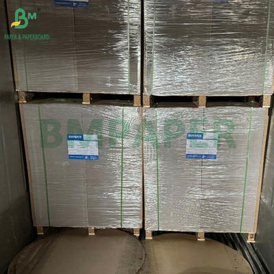 400 gm 450 gm Carton C1S Dos gris feuilles de papier duplex 65 x 45 cm