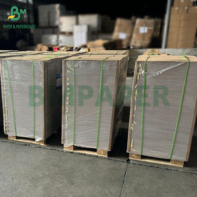 400 gm 450 gm Carton C1S Dos gris feuilles de papier duplex 65 x 45 cm