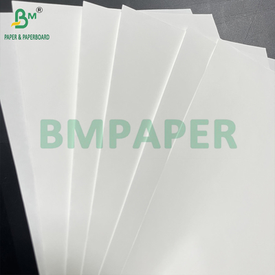 70 g de rouleau de papier kraft blanchi blanc de qualité alimentaire semi-brillant MG 1100 mm
