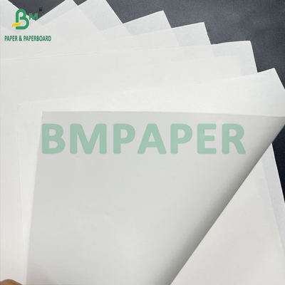 Grade alimentaire lisse 70 - 150 GSM Rouleau de papier kraft blanchi blanc de 15 pouces x 1000 pieds