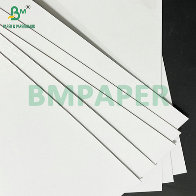 Bonne rigidité 1 mm 2 mm carton stratifié avec les deux côtés blanc gris moyen