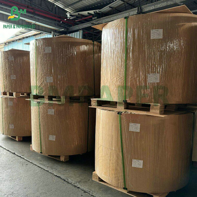 120 gr 150 gr Résistant papier kraft blanchi blanc pour sacs de magasinage 787 mm 1092 mm