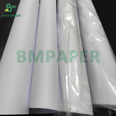 Papier d'imprimante à jet d'encre en forme de bande de 200 gm revêtu, largeur de noyau de 36' x 300'