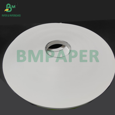 24 gm 28 gm Papier d'emballage de paille blanc 27 mm x 5000 M Bonne résistance à la traction