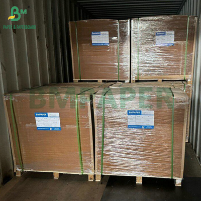 75 gm 80 gm Emballage de ciment Papier kraft semi-extensible brun