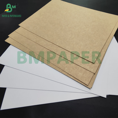 250gm 350gm Carte recyclée enduite papier CRB pour boîtes à pain Dureté