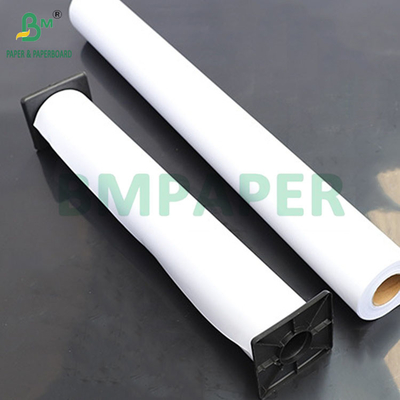24 lb 36 lb HP revêtu de papier mat de large format en rouleau pour affiches 42 "x 150"