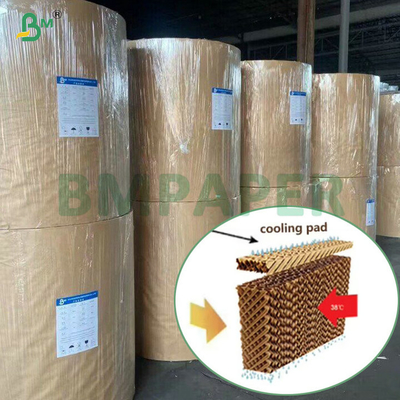 95 gm 105 gm Papier kraft absorbant à haute résistance à l'humidité pour les coussinets de refroidissement pour volaille
