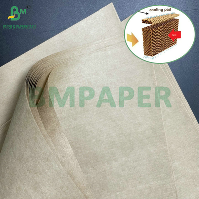 Ruloir de papier kraft à haute absorption 95gm Pad de refroidissement papier de base de rideau humide
