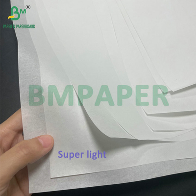 Bonne souplesse 40 gm papier sans bois en rouleau pour inserts pliés