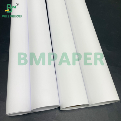90 gm 105 gm papier en rouleau de liaison revêtu 24 "x 150" pour fabricant d'affiches couleur intérieure
