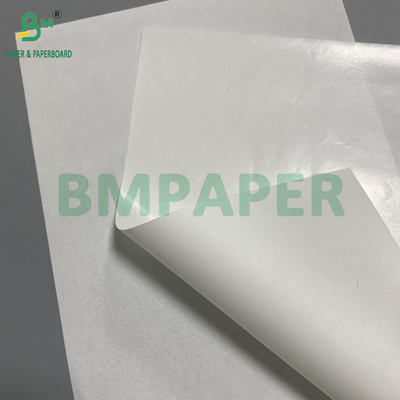 30 gm 60 gm MG Calendrifié papier kraft blanc pour emballage de sucre PE revêtement d'un côté