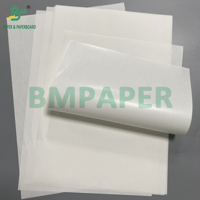 30 gm 60 gm MG Calendrifié papier kraft blanc pour emballage de sucre PE revêtement d'un côté