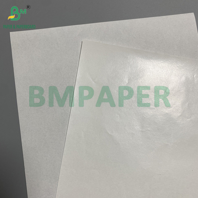 30 gm 60 gm MG Calendrifié papier kraft blanc pour emballage de sucre PE revêtement d'un côté