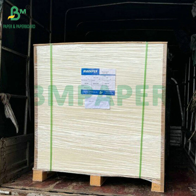 Papier à base de pâte absorbant naturel 35PT 40PT pour tapis de bière