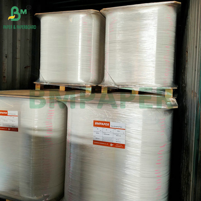 27 mm 30 mm 34 mm 28 gm papier d'emballage en rouleau imprimable de paille de qualité alimentaire
