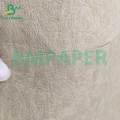 0.35 mm, 0.55 mm Papier en tissu kraft blanc noir lavé pour la fabrication de sacs