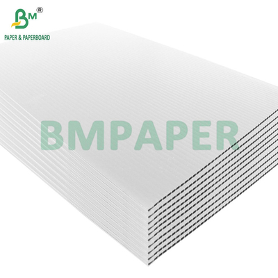 1.5MM 3 couches de carton ondulé blanc pour boîtes cosmétiques