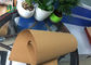 Papier d'emballage recyclable de pulpe fibreuse naturelle/petit pain blanc de papier d'emballage