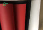 Laminatied rouge et épaisseur lavable enduite du papier d'emballage 0.5mm 0.7mm 0.8mm