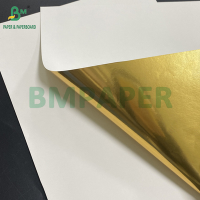 70 g de papier métallisé d'étiquette de bière en aluminium recouvert d'un côté