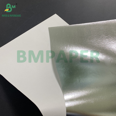 70 g de papier métallisé d'étiquette de bière en aluminium recouvert d'un côté