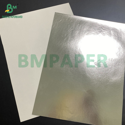 70 g de papier métallisé d'étiquette de bière en aluminium recouvert d'un côté