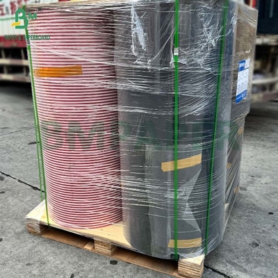 60g de papier à la paille bandes rouges couleur noire tout en haut rouleaux de papier 600mm 620mm