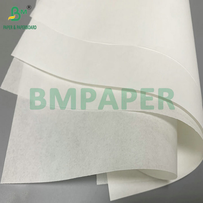 Produits alimentaires 40 gm 50 gm Silicone papier de cuisson à four blanc anti-grease