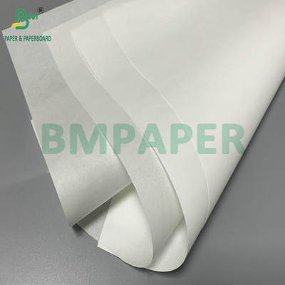 Produits alimentaires 40 gm 50 gm Silicone papier de cuisson à four blanc anti-grease