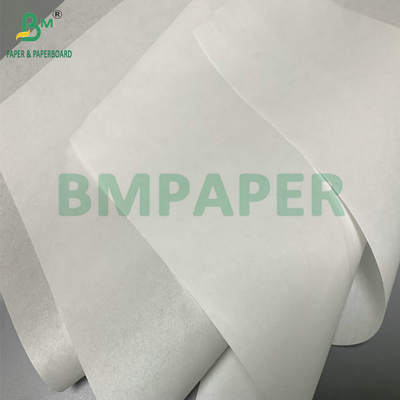 Produits alimentaires 40 gm 50 gm Silicone papier de cuisson à four blanc anti-grease